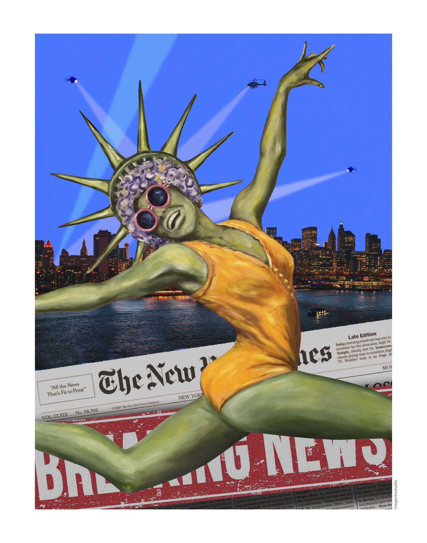 Lady Liberated Breaking