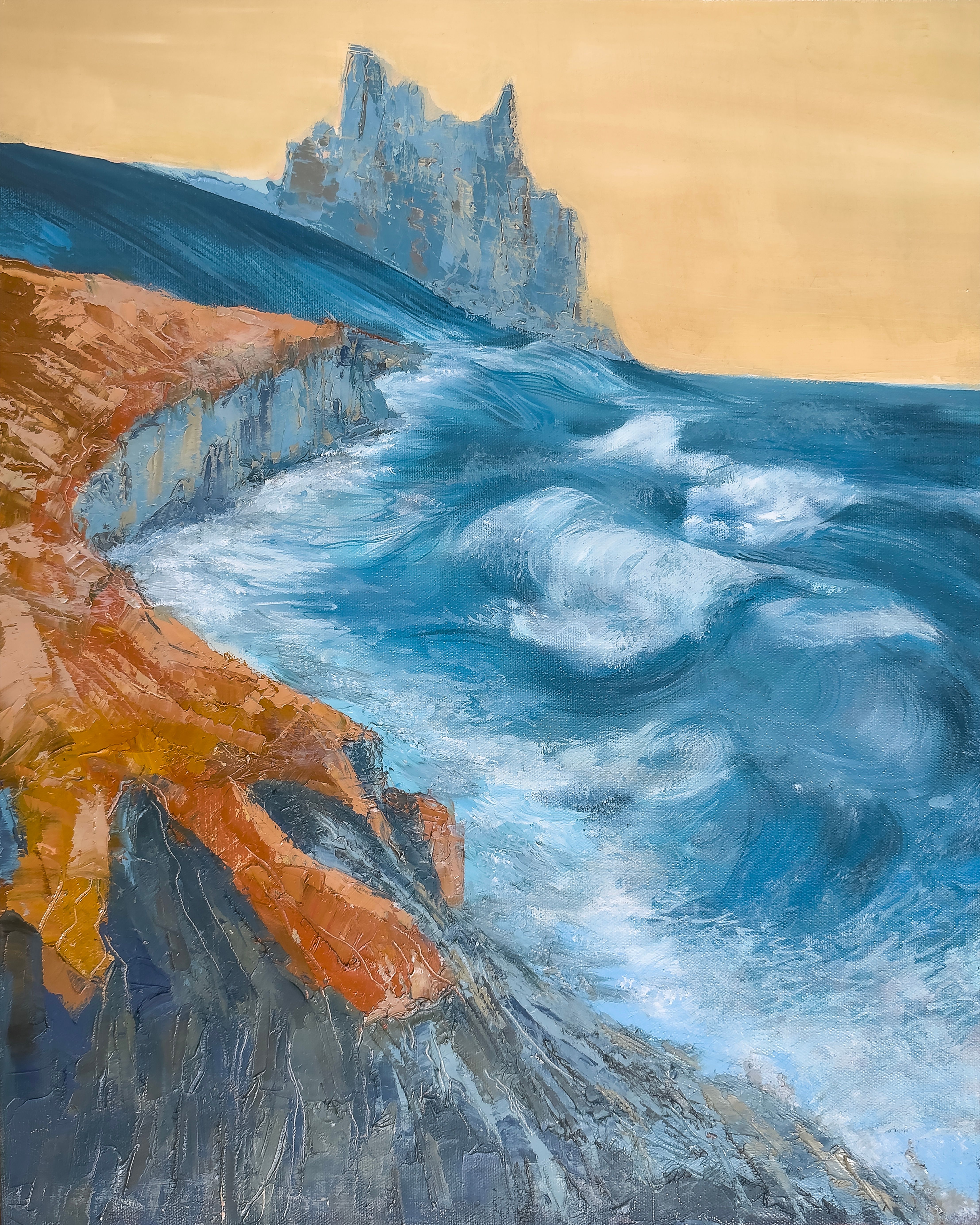 絵画 destination Rustfall Coast